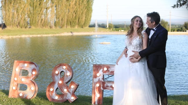 Felices, Belén Francese y Fabián Lencinas.
