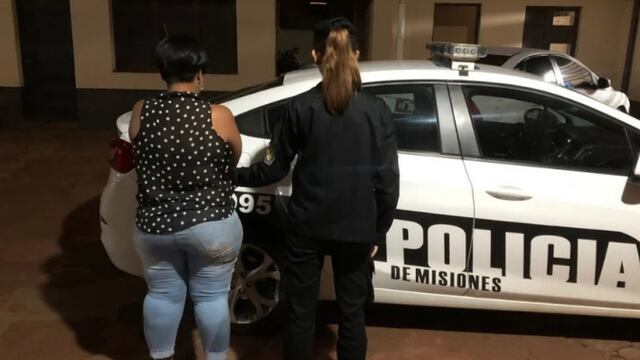 Oberá: una mujer detenida por violencia física contra su pareja.