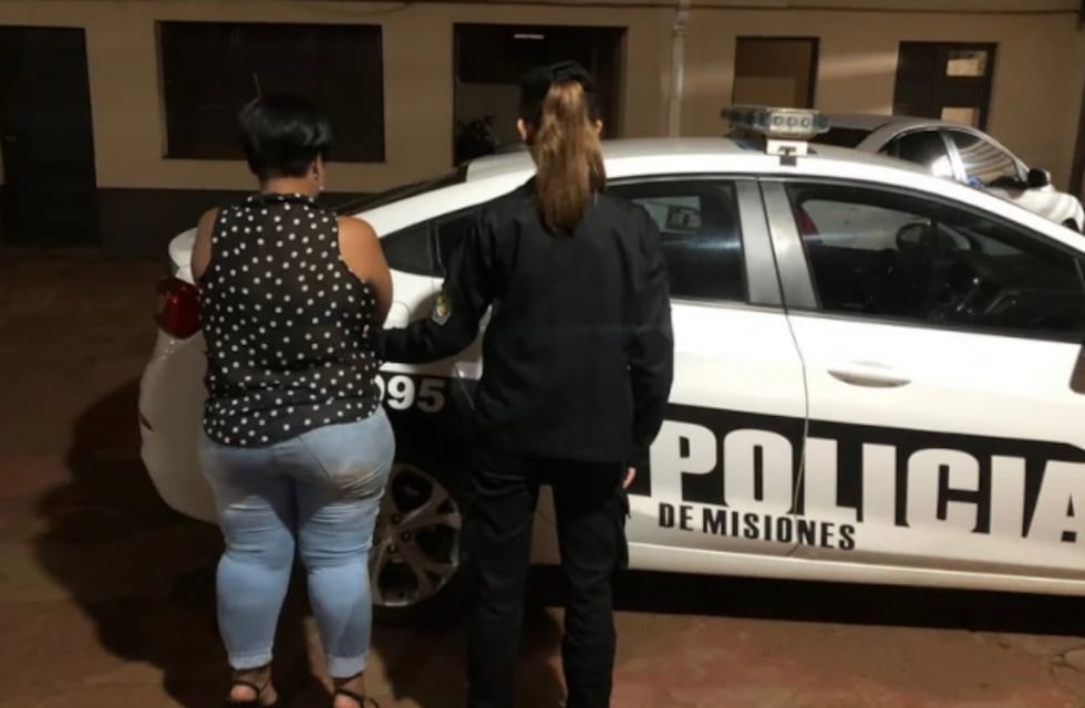 Oberá: una mujer detenida por violencia física contra su pareja