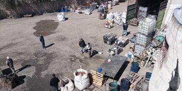 El 9 de septiembre la policía secuestro más de 6.000 kilos de cobre en San Rafael. Archivo.