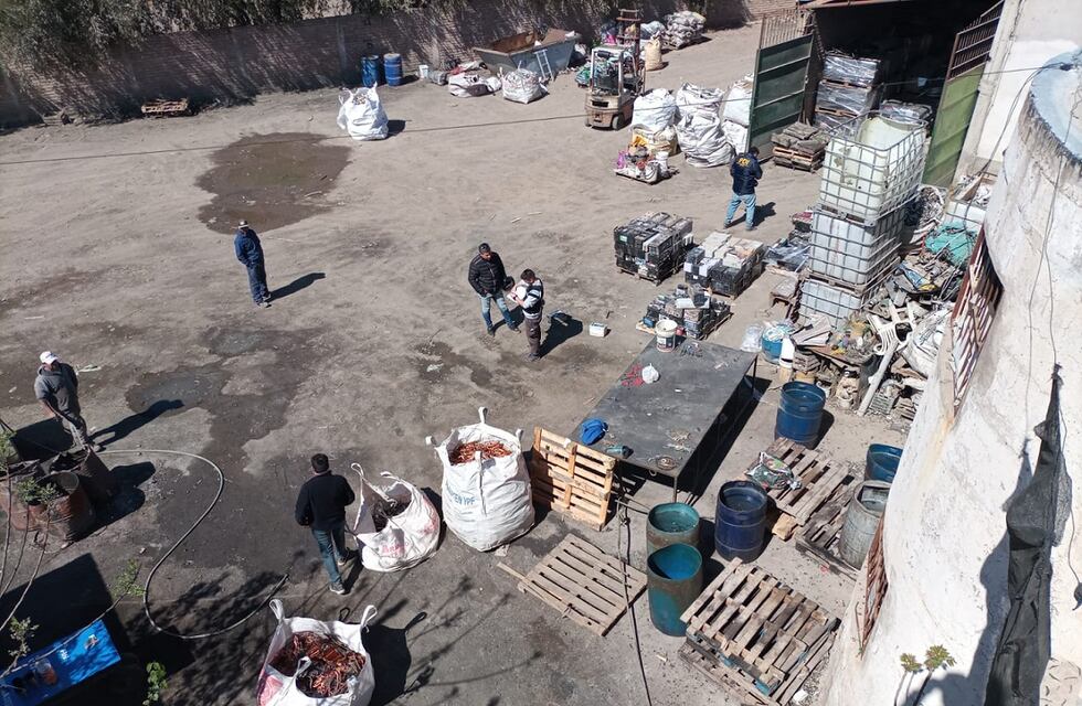 En un nuevo procedimiento dieron con más de 2.000 kilos de cobre en San Rafael