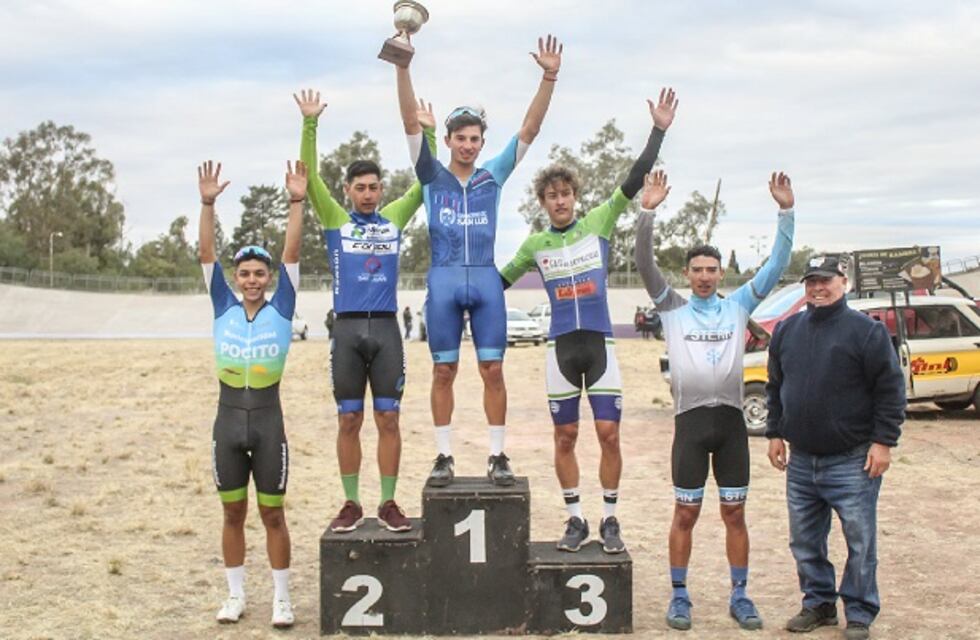 Tomás Moyano volvió a ganar en el Campeonato mendocino de Critérium y Pista 2021