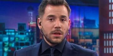 Fer Dente se emocionó en vivo: el motivo de las lágrimas del conductor.