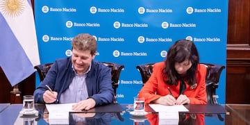 Melella firmó un acuerdo con Batakis para financiar empresas fueguinas por 10 mil millones