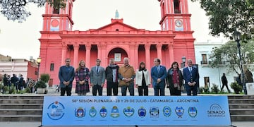 Sergio Mansilla y Gustavo Vizcarra participaron de las reuniones ejecutivas junto a otras provincias del NOA y NEA.