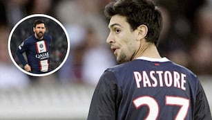 Pastore habló sobre las críticas de Messi por parte de la hinchada de PSG.