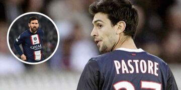 Pastore habló sobre las críticas de Messi por parte de la hinchada de PSG.