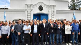 Massa en Tucumán junto a los gobernadores de Unión por la Patria