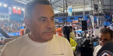 Regino Amado, presidente honorario de Monteros Vóley.