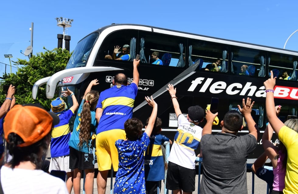 Así llegó el plantel de Boca a Córdoba para el amistoso con Talleres: la probable formación