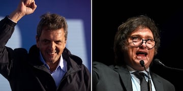 Massa y Milei irán a balotaje.