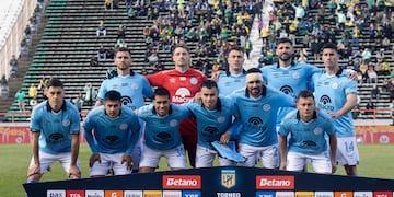 La formación de Belgrano que visitó a Aldosivi por la fecha 5 del Clausura de la Liga Profesional