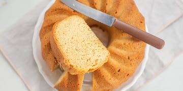 La receta para hacer la torta 1, 2, 3, 4.