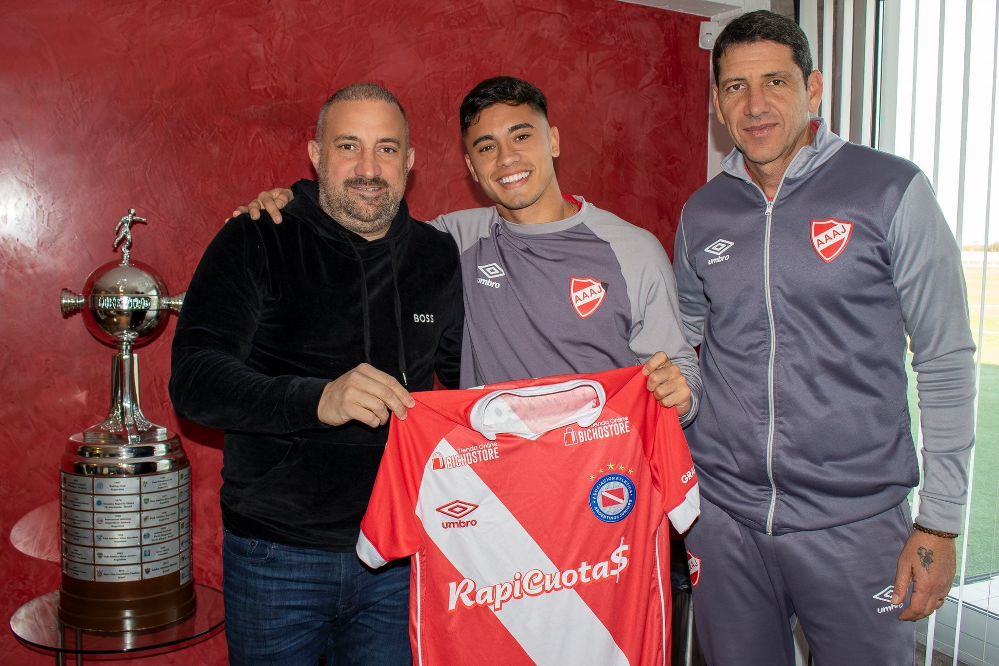 Lautaro Giaccone, el cordobés que llega a Argentinos. (Prensa Argentinos).