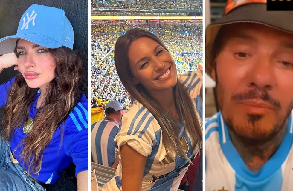 De la China Suárez a Marcelo Tinelli y Pampita: así festejaron los famosos el triunfo de la Selección Argentina en la Copa América 2024