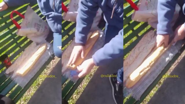 El desopilante video se hizo viral y sumó miles de Me Gusta.