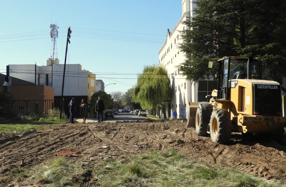 Punta Alta: avanza la obra para un nuevo egreso de la BNPB por calle Urquiza