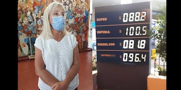 La diputada Liliana Fellner objetó el precio que tienen los combustibles en Jujuy, donde con el más reciente aumento la nafta superó los 100 pesos por litro.