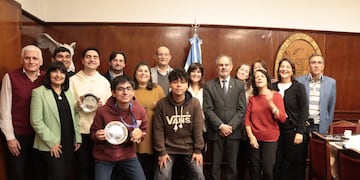 El acto fue presidido por el rector Sergio Pagani