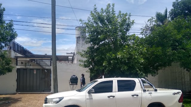 La casa está en pleno centro y funciona como lugar de aislamiento por el COVID 19