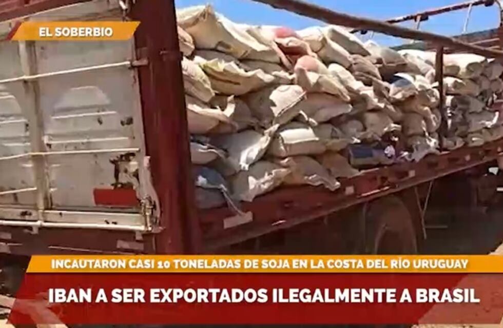Secuestran contrabando de granos en El Soberbio