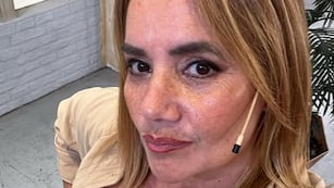 Nancy Pazos se robó todas las miradas con un look infartante: brillos y mucho escote