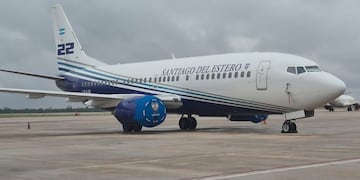 El avión que sobrevoló Córdoba a muy baja altura es de Santiago del Estero. Lo que se sabe.