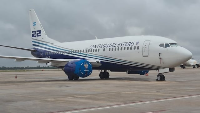 El avión que sobrevoló Córdoba a muy baja altura es de Santiago del Estero. Lo que se sabe.