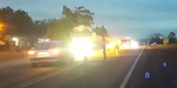 Hipólito Yrigoyen: accidente vial terminó con la vida de un peatón. Policía de Misiones