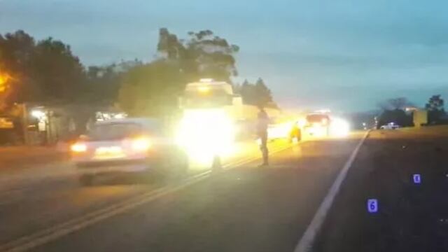 Hipólito Yrigoyen: accidente vial terminó con la vida de un peatón. Policía de Misiones