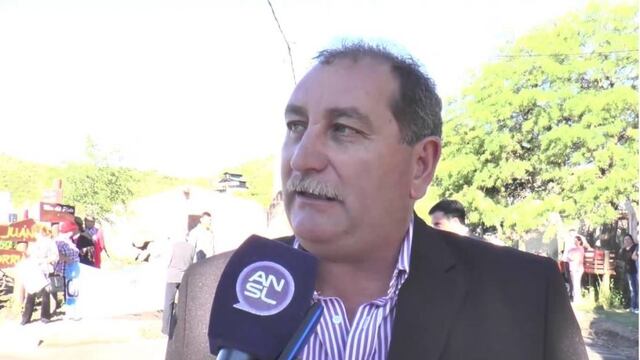 Ricardo Callegaro, intendente de El Volcán.