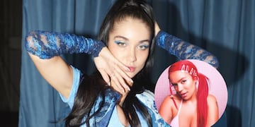 Interacción entre María Becerra y Karol G