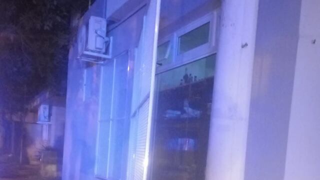 El comercio que intentaron robar anoche