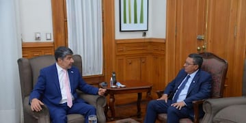 Acevedo y Monteros evaluaron el crecimiento del turismo en Tafí del Valle y otras comunas.
