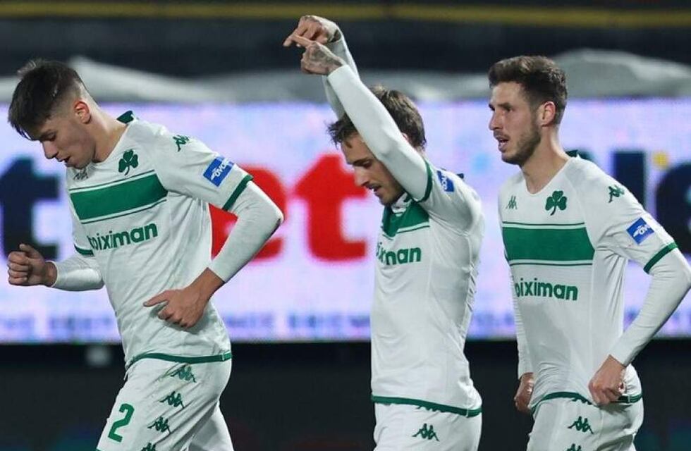 Daniel Mancini marcó su primer gol en el Panathinaikos ante su ex equipo el Aris Salónica