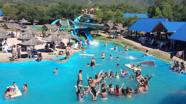 Uno de los dos parques acuáticos en Las Rabonas (Córdoba Turismo)