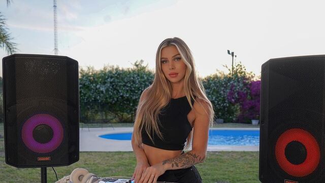 Romina Malaspina encontró su nueva pasión y deslumbra como DJ.