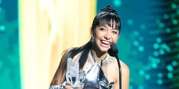 María Becerra en los Premios Tu Música Urbano 2022.