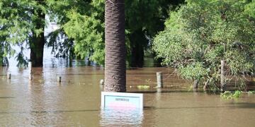 Crecida del Río Gualeguaychú: hay vecinos afectados