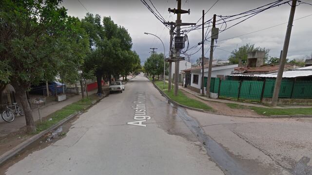 El hecho ocurrió en Roque Arias y Baudillo Vazquez de Bº Las Palmas. (Google Street View)