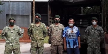 Acciones de excombatientes de Misiones en la lucha contra la pandemia