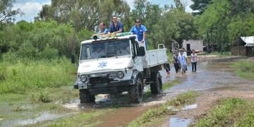 400 personas asistidas por las tormentas (Web)