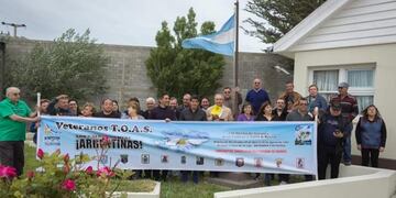 El intendente recibió a los soldados que estuvieron en la ciudad durante la gesta de Malvinas