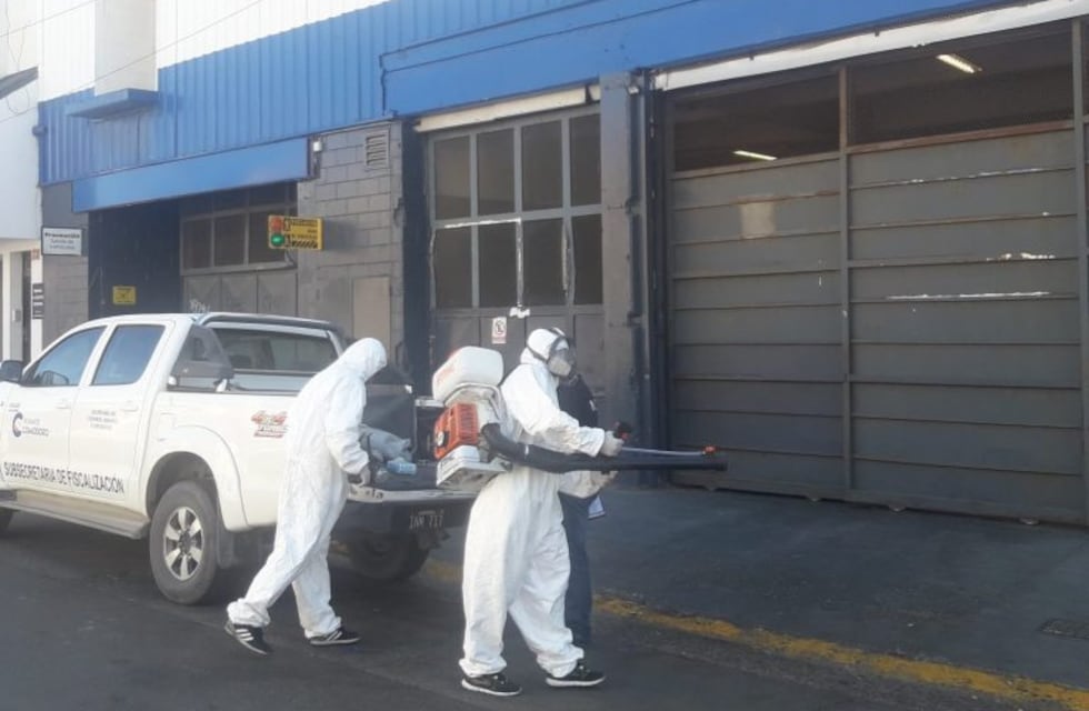 El Municipio controló la desinfección en los 36 supermercados de la ciudad