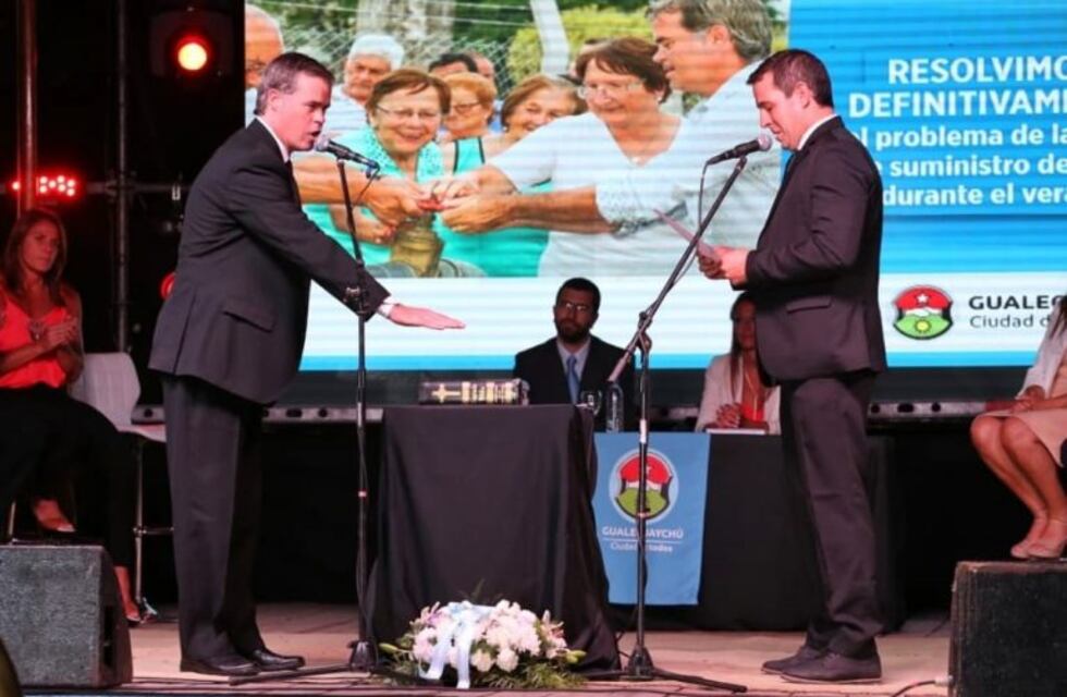 Martín Piaggio asumió un nuevo mandato al frente de ejecutivo municipal