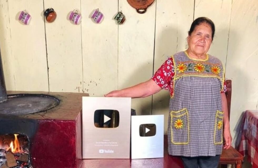 Una abuela mexicana es furor en Youtube con un canal de cocina que acumula más de tres millones de seguidores