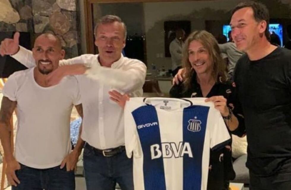 ¡Mesaza! Caniggia cenó con el Cholo Guiñazú, Marcelo Milanesio y Fassi