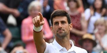 Djokovic avanza a la final de Wimbledon y buscará allí un 20º Grand Slam (Foto: Ben STANSALL / AFP)