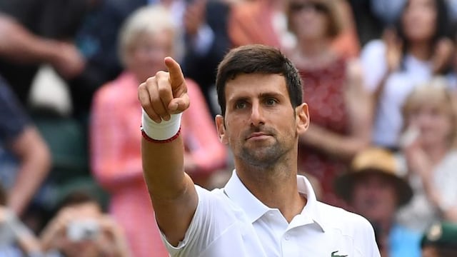 Djokovic avanza a la final de Wimbledon y buscará allí un 20º Grand Slam (Foto: Ben STANSALL / AFP)