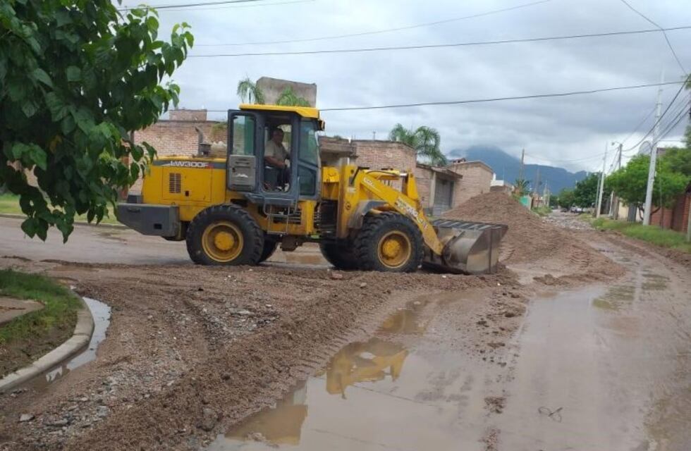 El Municipio trabajó para subsanar los inconvenientes del temporal del viernes